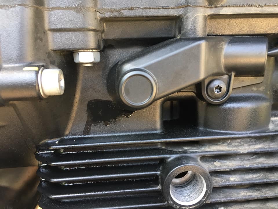 Oil loss from oil pressure sensor - Guzzi V85