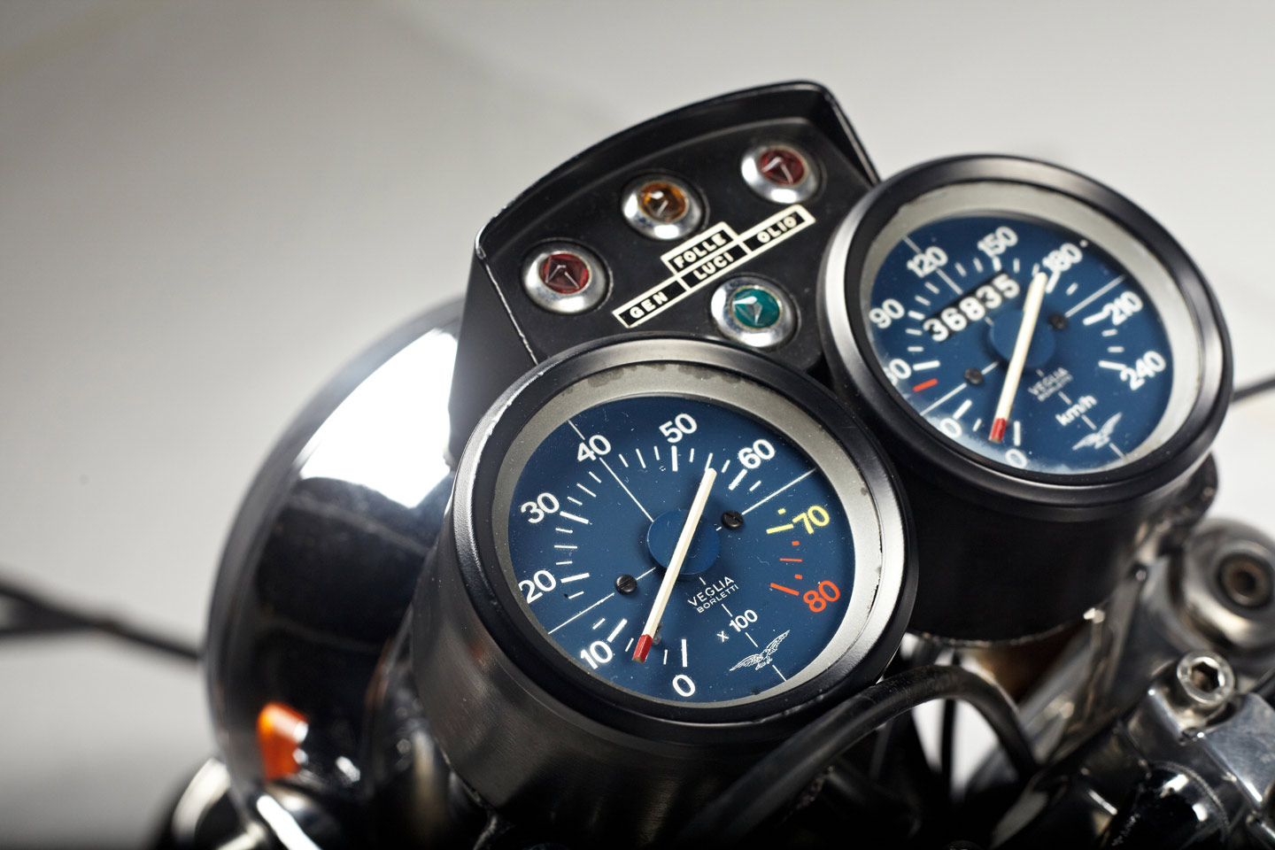 Guzzi 850T instruments